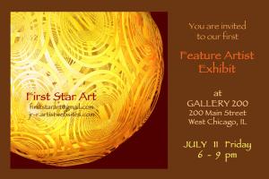 Featured Artist at Gallery 200 for July 2014